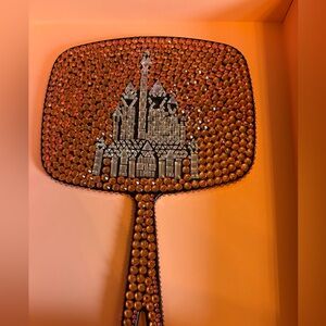 Disney Cinderella castle bling hand mirror